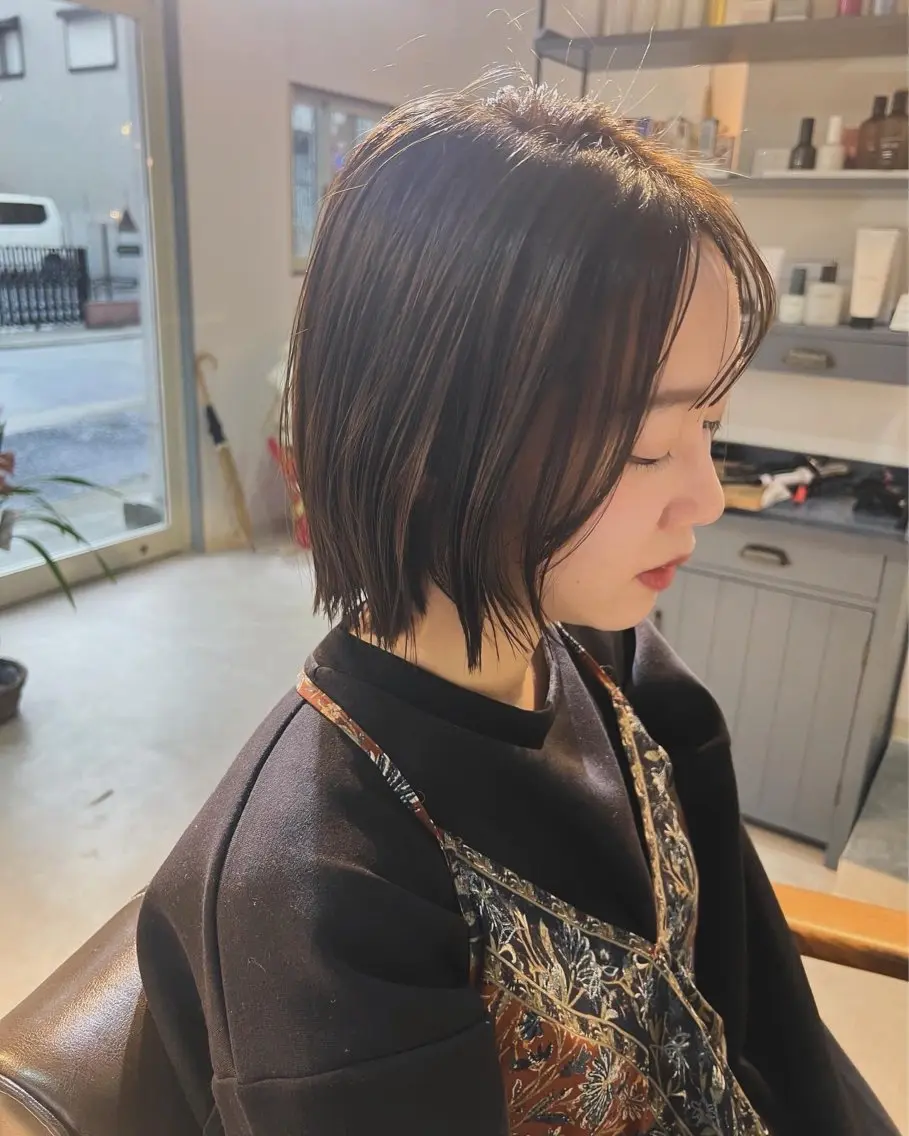 ショート カット ヘアカラー ショート/韓国ヘア 押本恵一のヘアスタイル