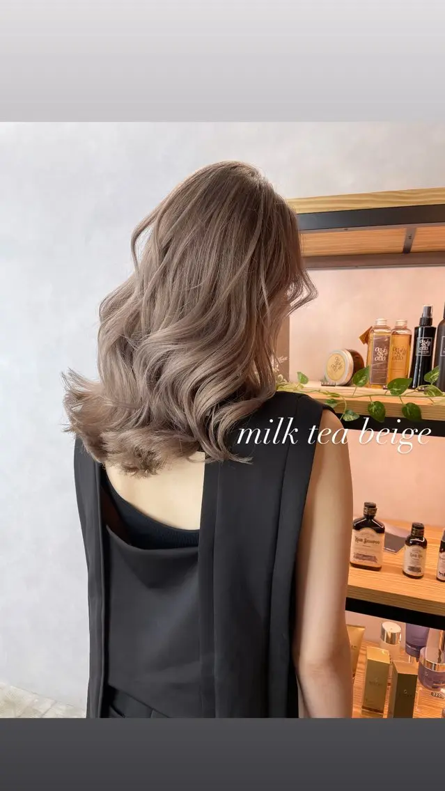 ロング カラー カット ヘアカラー トリートメント ヘアセット 💜ハイトーン💛 マジカルかいちゃんのヘアスタイル