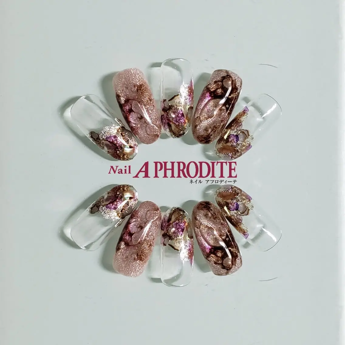 ネイル ジェルネイル ニュアンスネイル スカルプネイル ソフトジェル ネイルチップ Nail Aphroditeのネイルデザイン