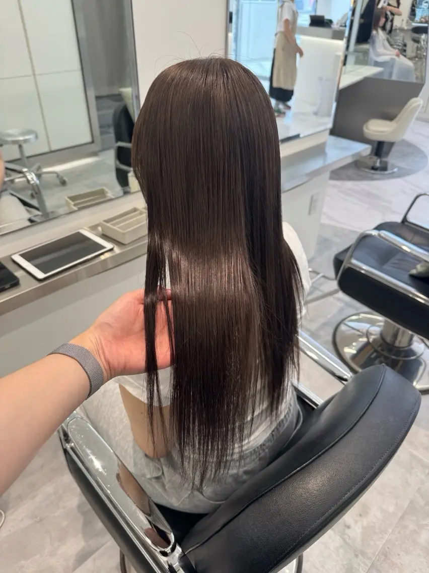 ♡U24 【透明感one color】+【sublimic髪質改善treatment】の写真