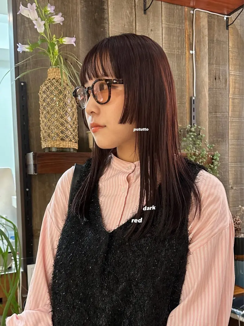 似合わせカットの写真