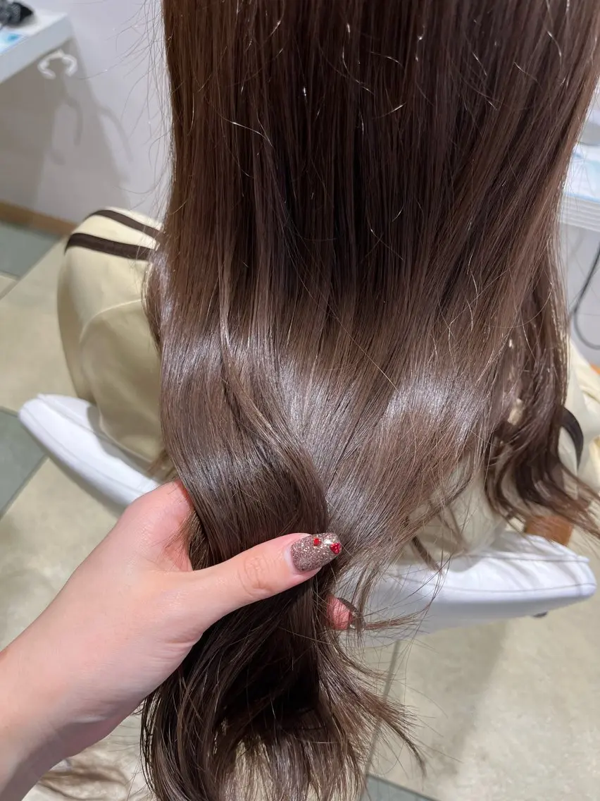 ミディアム ☁️彦坂唯有/ 透明感カラー☁️のヘアスタイル