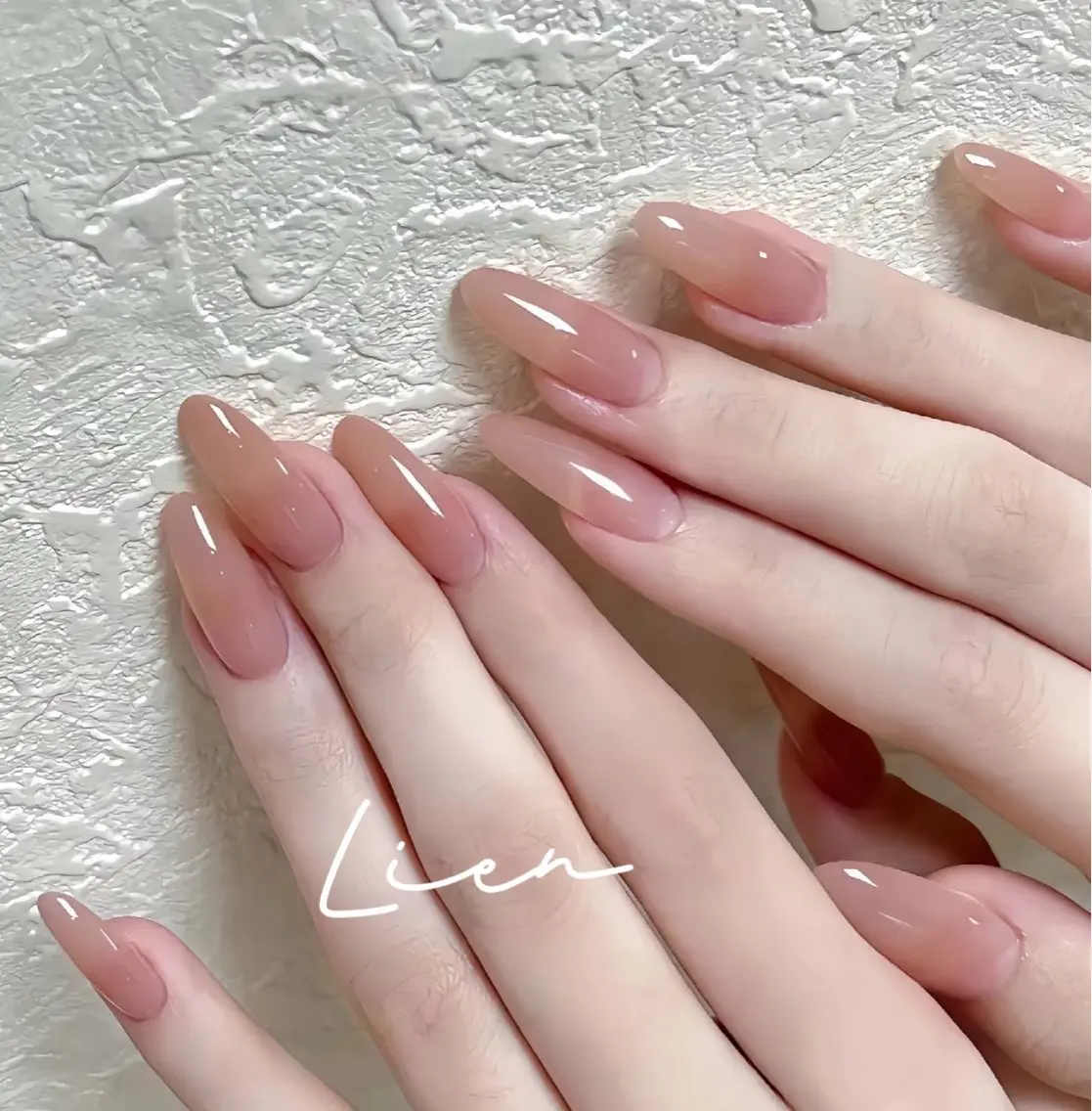 🎀ワンカラーorフラッシュネイル🌟パーツ2個プレゼント付きの写真