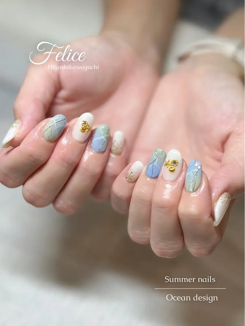 ネイル NATSUMI Felice 東川口のネイルデザイン