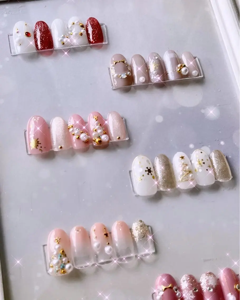 ネイル 冬ネイル クリスマス fortuna 武藤裕美のネイルデザイン