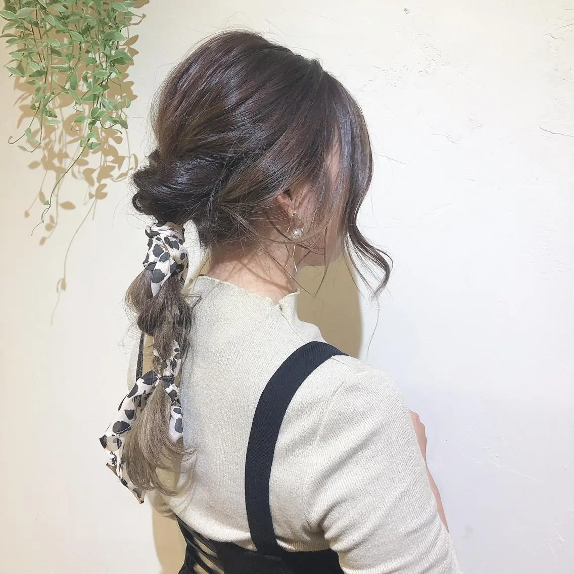 ロング カラー ヘアアレンジ 🪞顔周りカット🪞 北里朋子のヘアスタイル