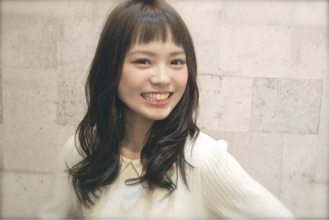 セミロング カラー アッシュ インナーカラー/天神 ブリーチ/吉田のヘアスタイル