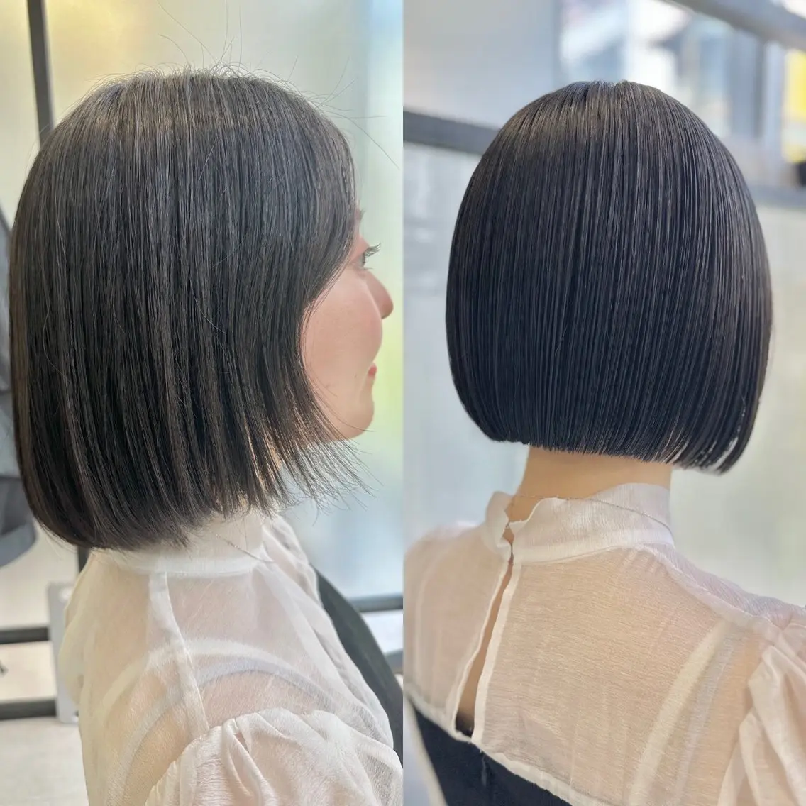 ショート 大人女性の髪質改善 🫧鷹司郎のヘアスタイル