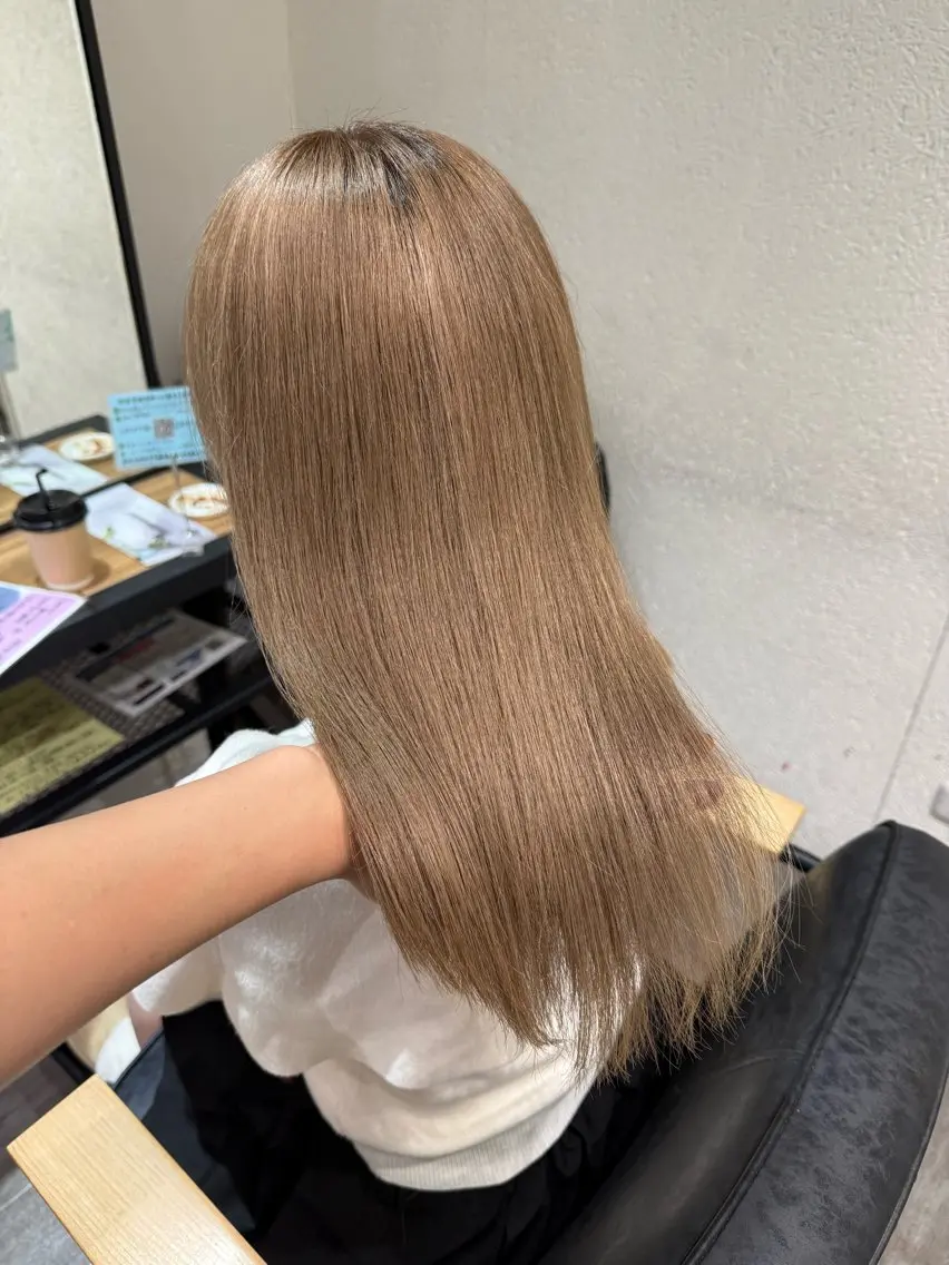 セミロング ヘアカラー cocotte🌿 amaneのヘアスタイル