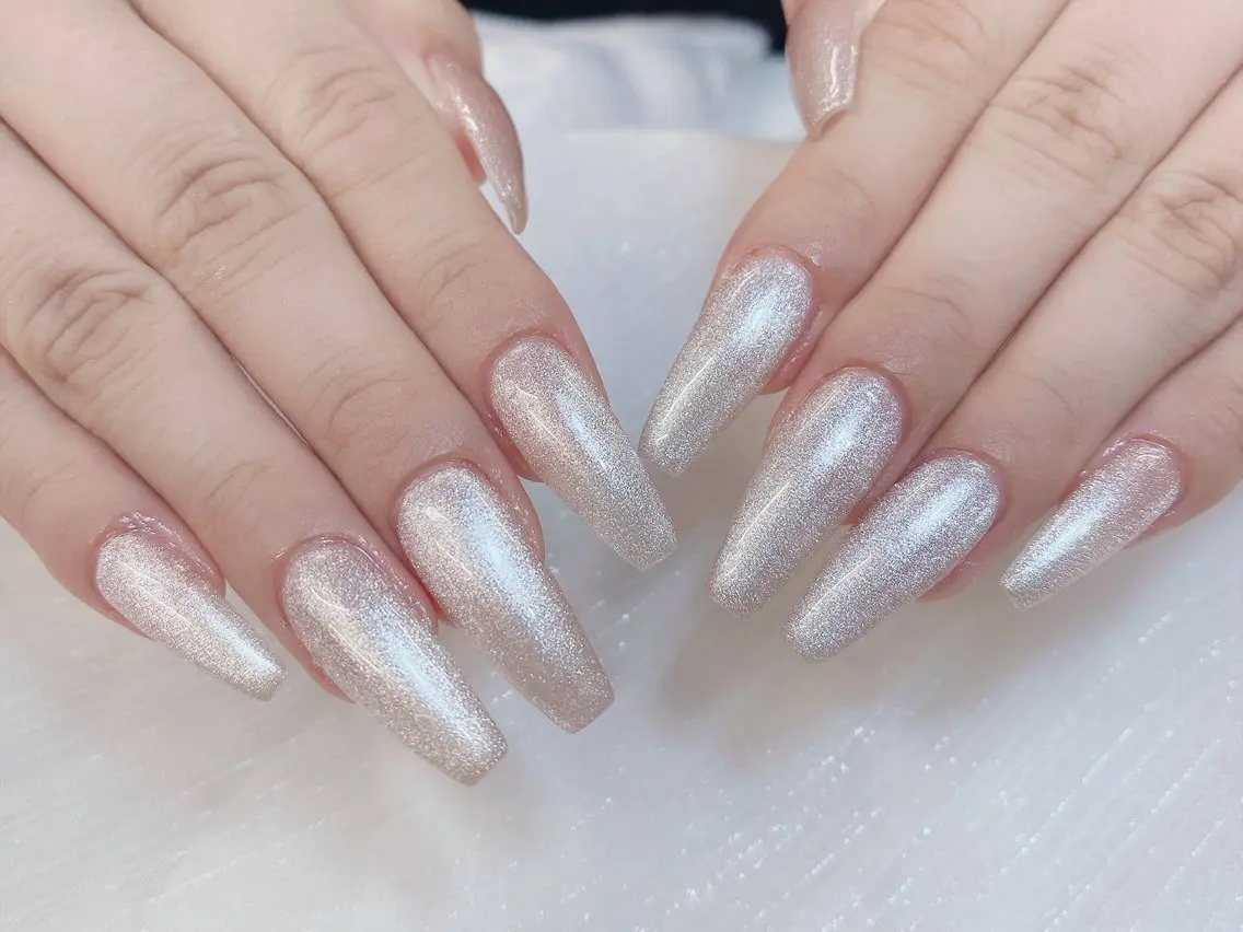 ネイル チークネイル 成人式 フレンチネイル グラデーション 氷ネイル・うるうるネイル ハンドネイル DUO   MI nail salonのネイルデザイン
