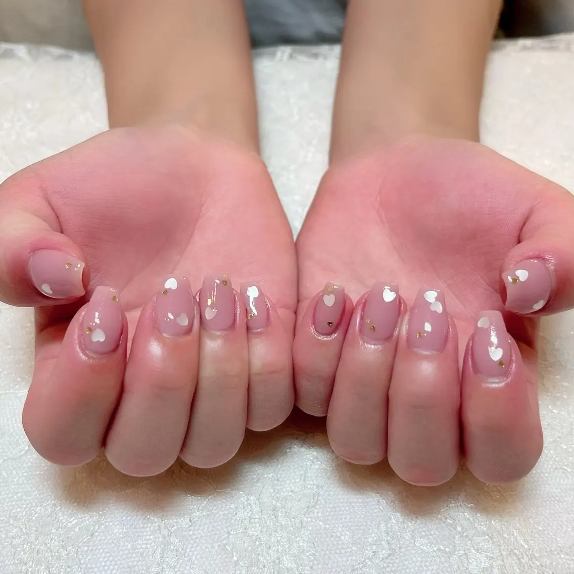 ネイル ゴールド シルバー ハンドネイル aoi nailのネイルデザイン