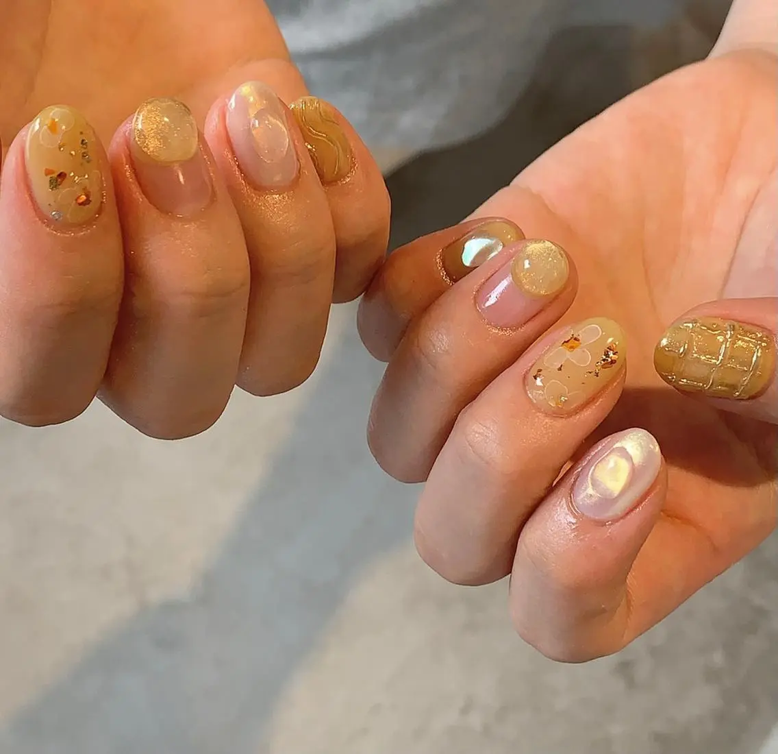 ネイル ハンドネイル にしぐち はるかのネイルデザイン