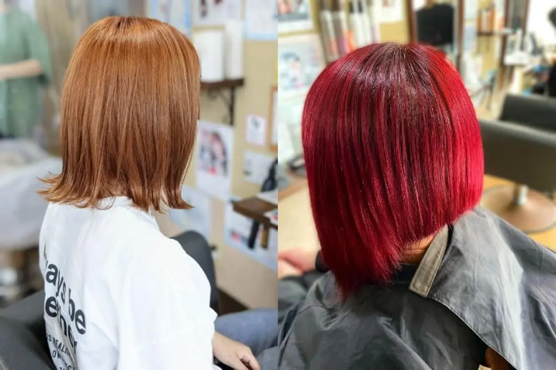 ショート パピヨンロゼ 髪質改善/エクステのヘアスタイル