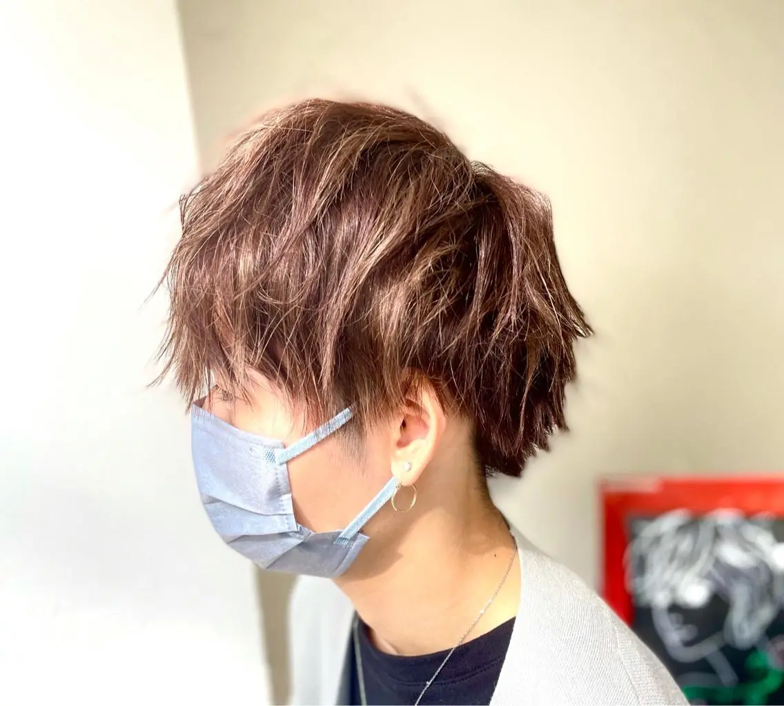 🔥メンズ限定🔥(ケア剤込み)カットハイライトカラー✌️の写真