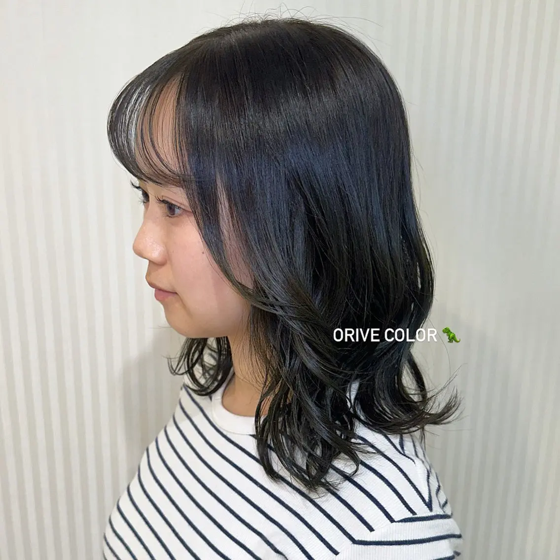 ミディアム yuka♡/暖色系/ ブリーチなしWカラーのヘアスタイル
