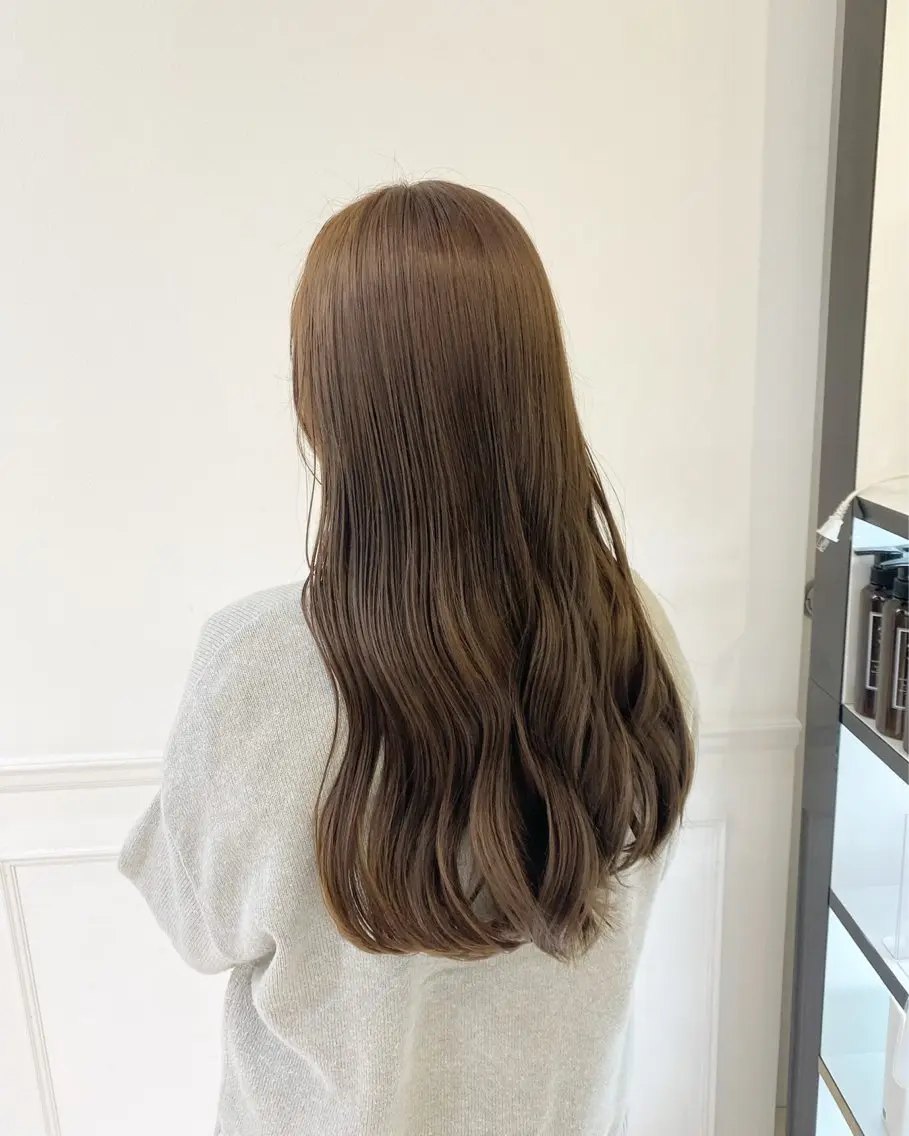 ロング カラー 韓国/レイヤー/艶髪 ルキアのヘアスタイル