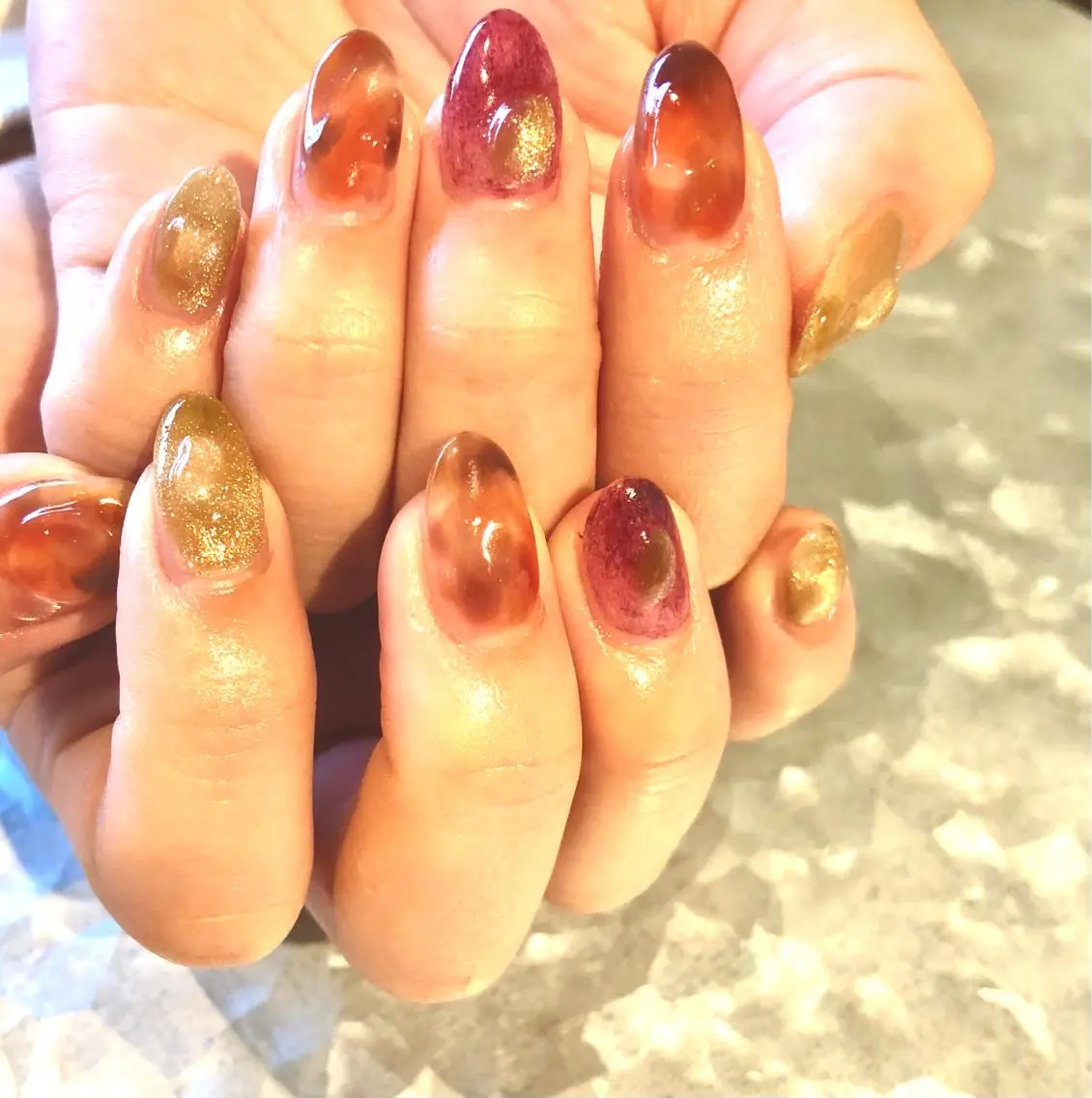 ネイル ニュアンスネイル TRAM-nail moriizumiのネイルデザイン