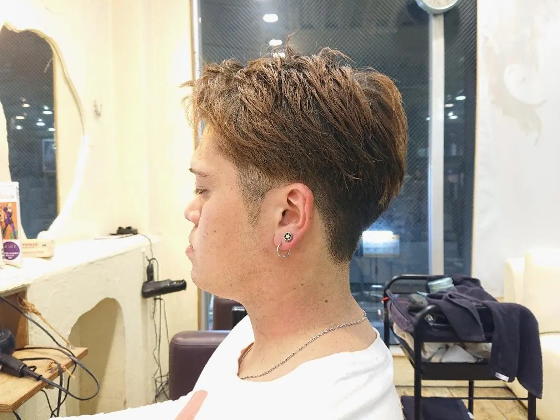 メンズ ツーブロック 「sumi」 AMIのヘアスタイル