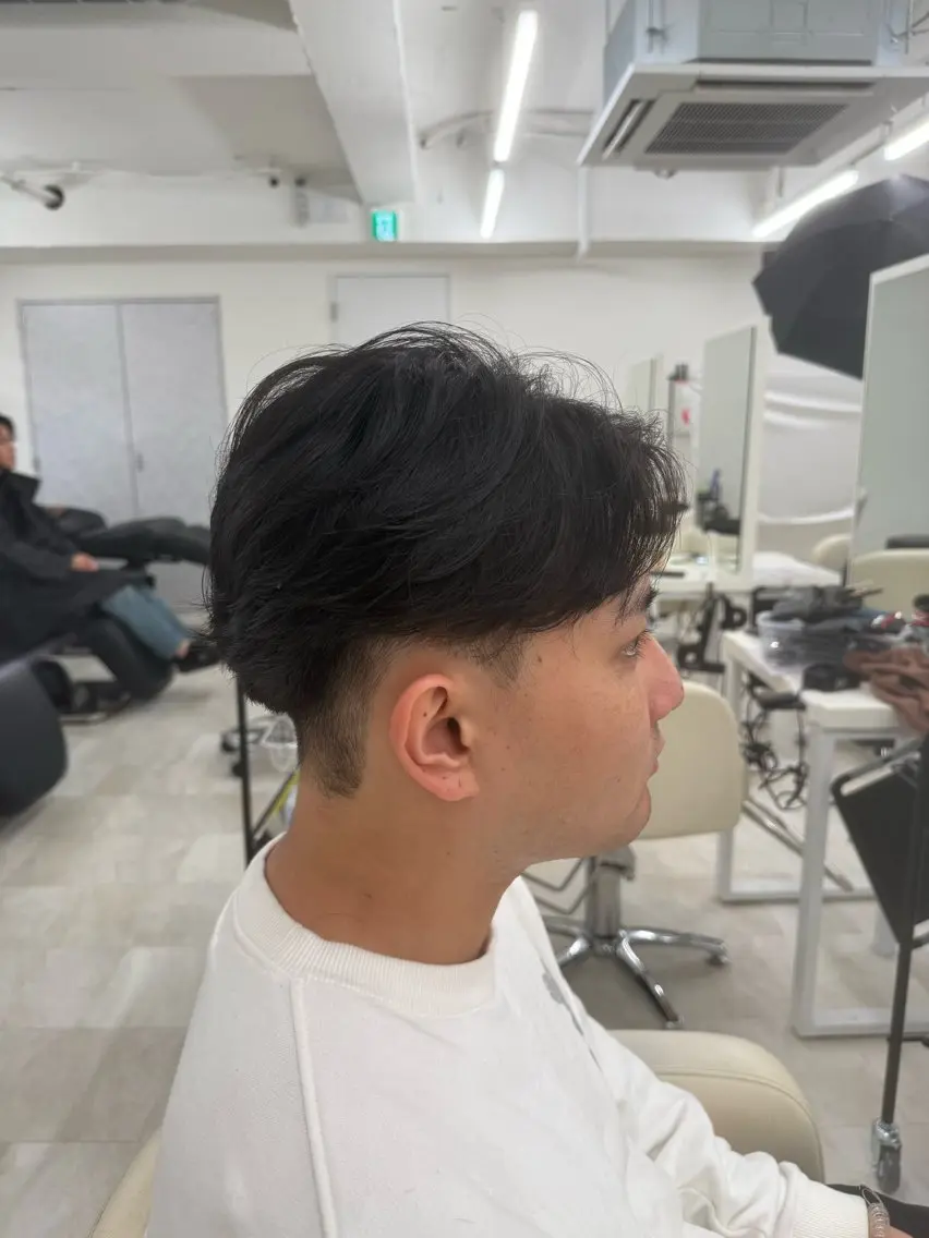 ショート カット パーマ メンズ特化/メンズ 横浜/沼尾唯翔のヘアスタイル