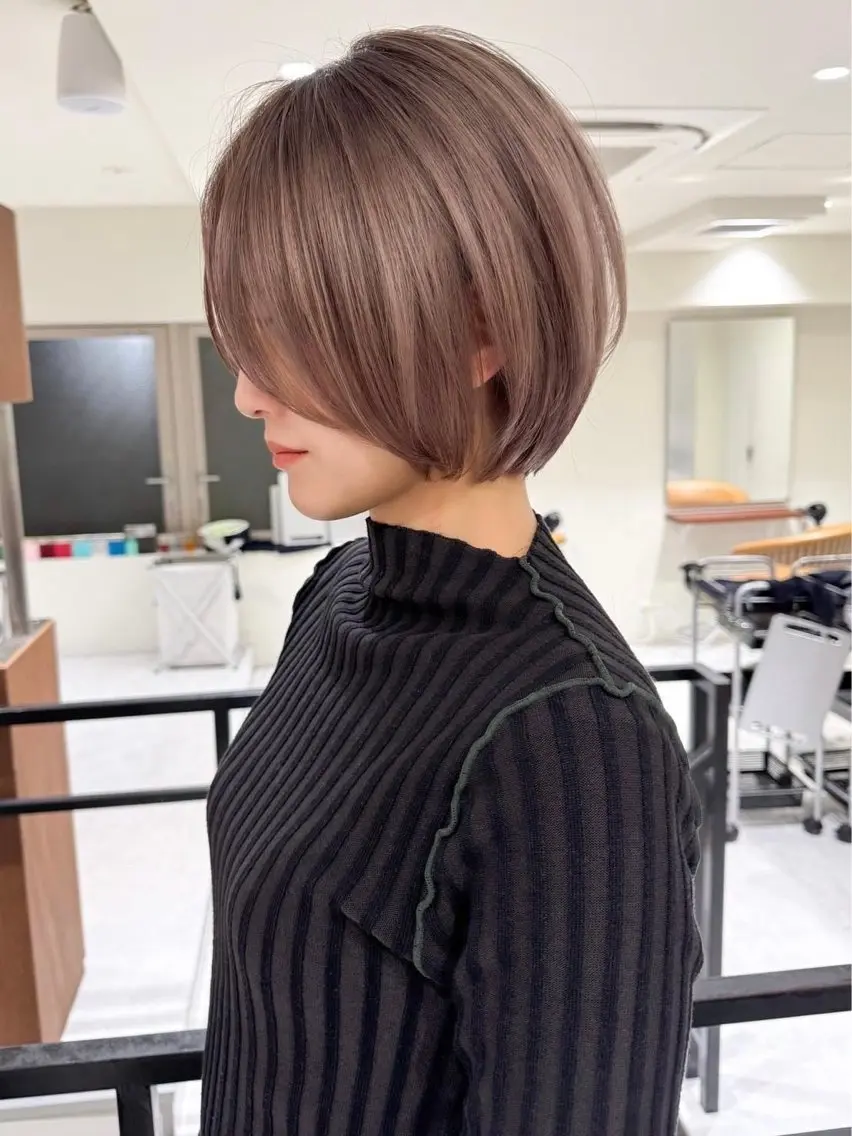 黒染め落としカラー❗️＋ジェミールフラントリートメントの写真