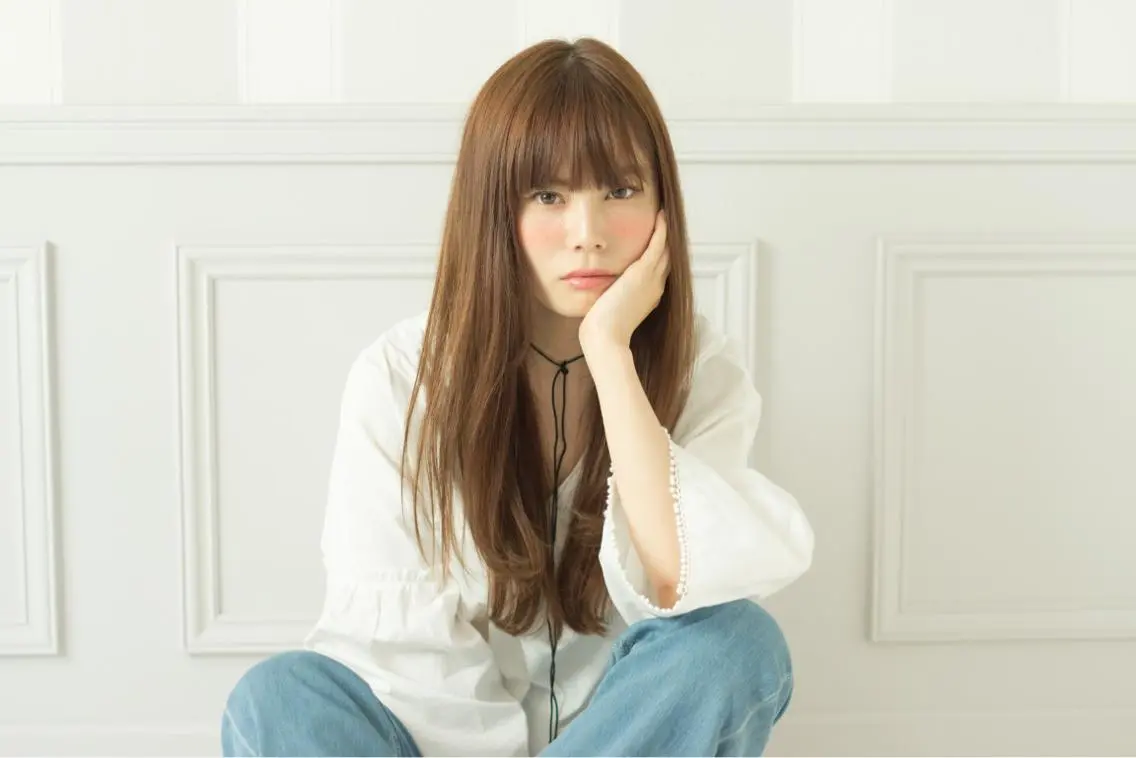 ロング gite カワムラナオキのヘアスタイル