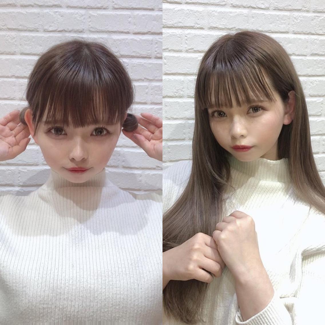 ショート カラー ショートヘア ヘアカラー エクステ プルエクステ 𝑾𝑨𝑲𝑨のヘアスタイル