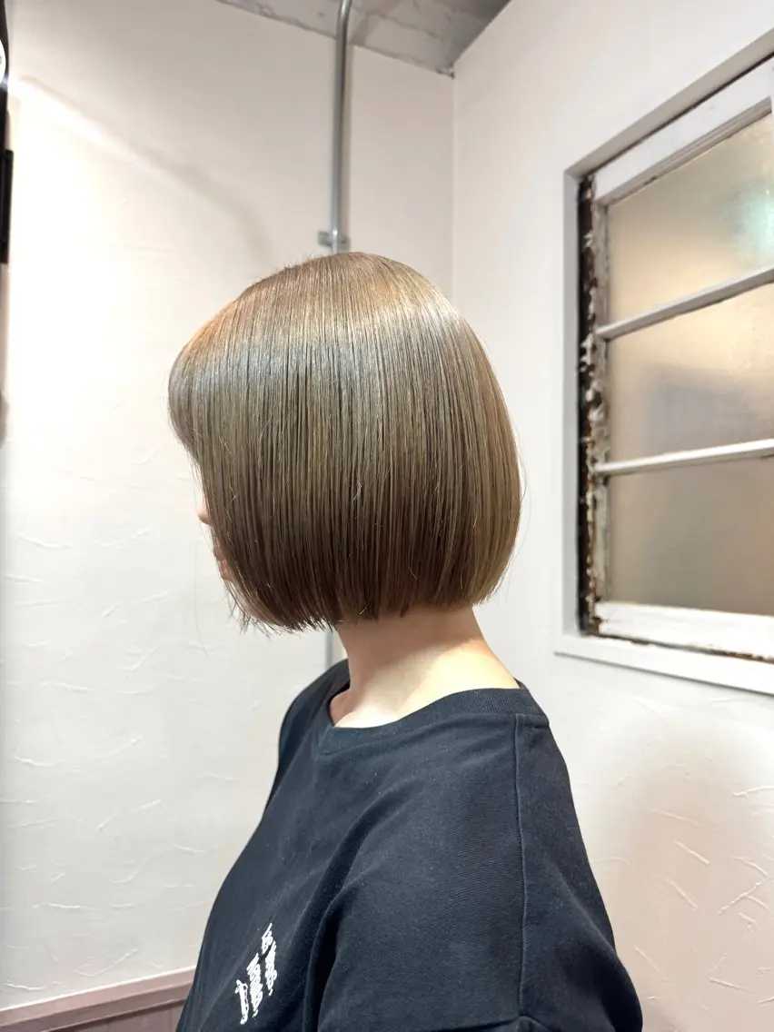 ミディアム カラー カット ヘアカラー トリートメント ダブルカラー /レイヤー/アリサのヘアスタイル