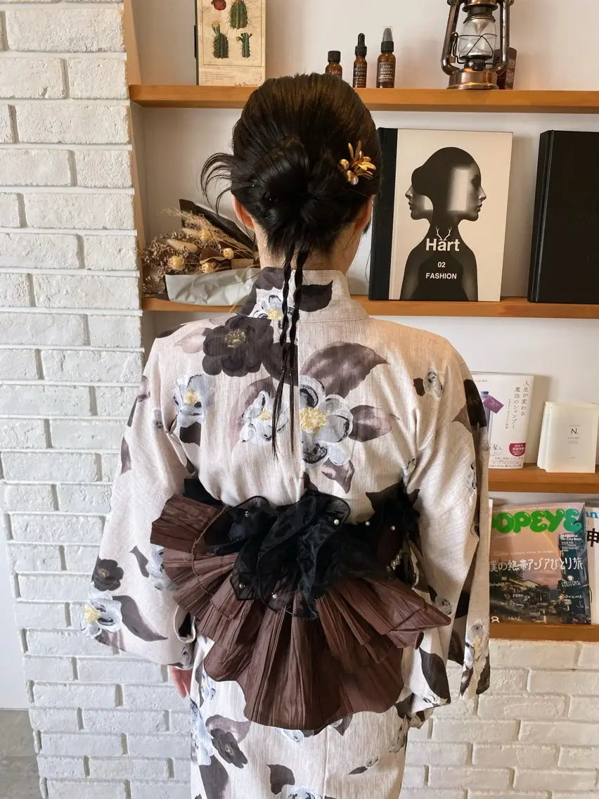 ヘアアレンジ ヘアセット 関谷 のぞみのヘアスタイル