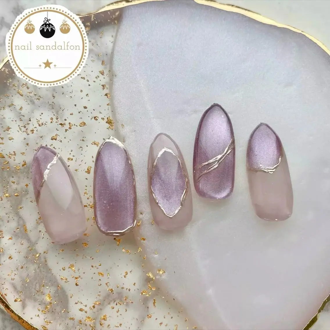 ネイル ハンドネイル AURA NAIL 🌟鶴見店のネイルデザイン