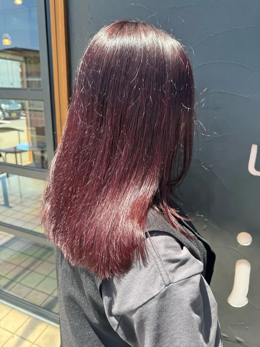 セミロング 齋藤 未来のヘアスタイル