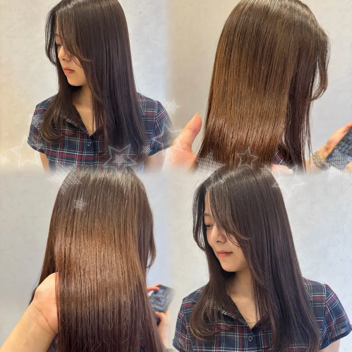 カラー ヘアカラー トリートメント 透明感カラー ‎🤍maoのヘアスタイル