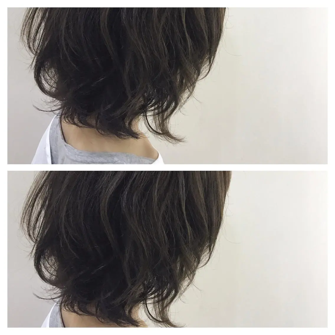 ショート カラー ボブレイヤー ブラウンカラー マットブラウン ボブ くせ毛 ハイトーン/ショート 村上淳乃🐥のヘアスタイル