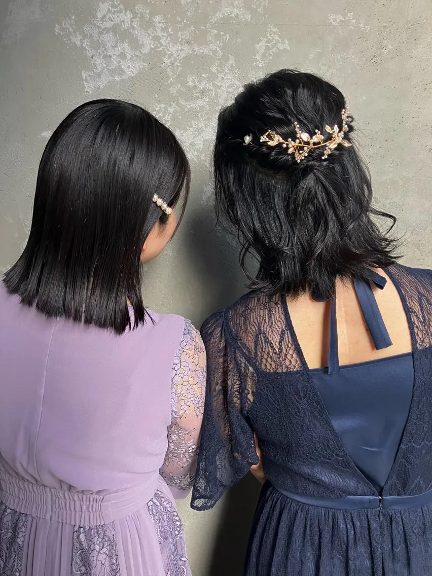 ミディアム カラー パーマ ヘアアレンジ メンズ キッズ ハーフアップ 子どものヘアアレンジ ミディアムパーマ メンズバレイヤージュ メンズブリーチ カット ヘアカラー トリートメント ヘッドスパ ヘアセット kotona 🤍miuraのヘアスタイル
