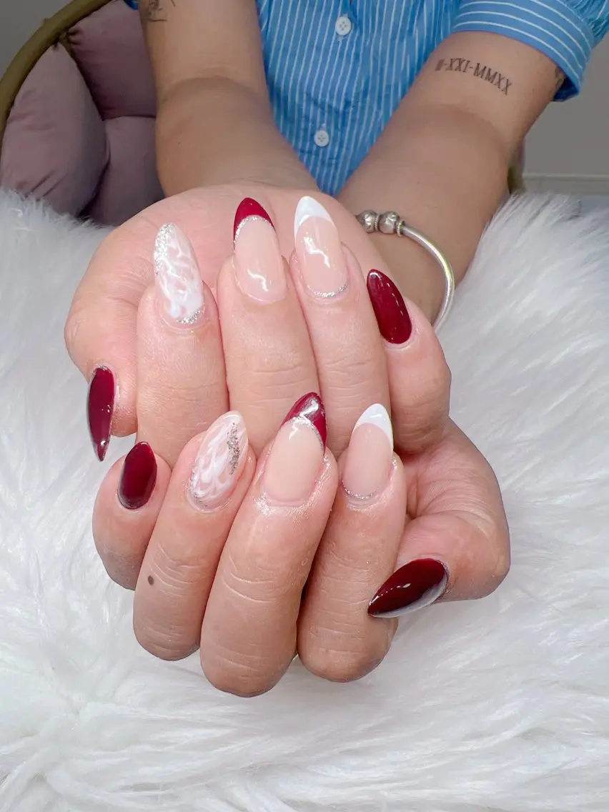 ネイル ハンドネイル Lee Nails チップ長さだし専門店のネイルデザイン