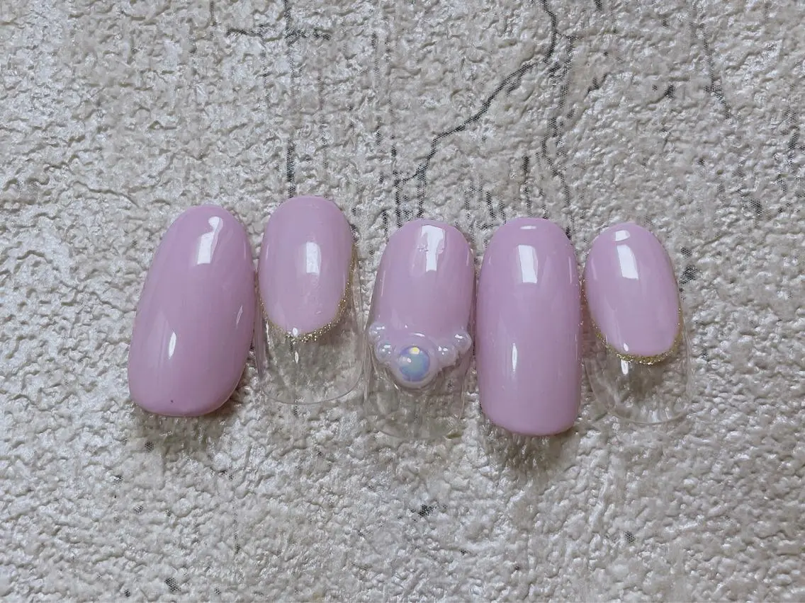 ネイル オーロラネイル フラワーネイル フットネイル フレンチネイル ジェルネイル ハンドネイル mogunail &blowのネイルデザイン