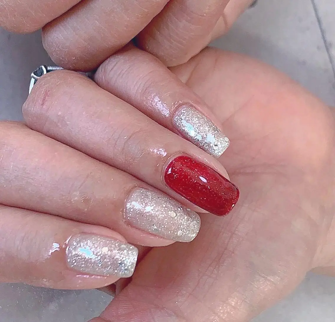 ネイル 冬ネイル クリスマス kano nailのネイルデザイン