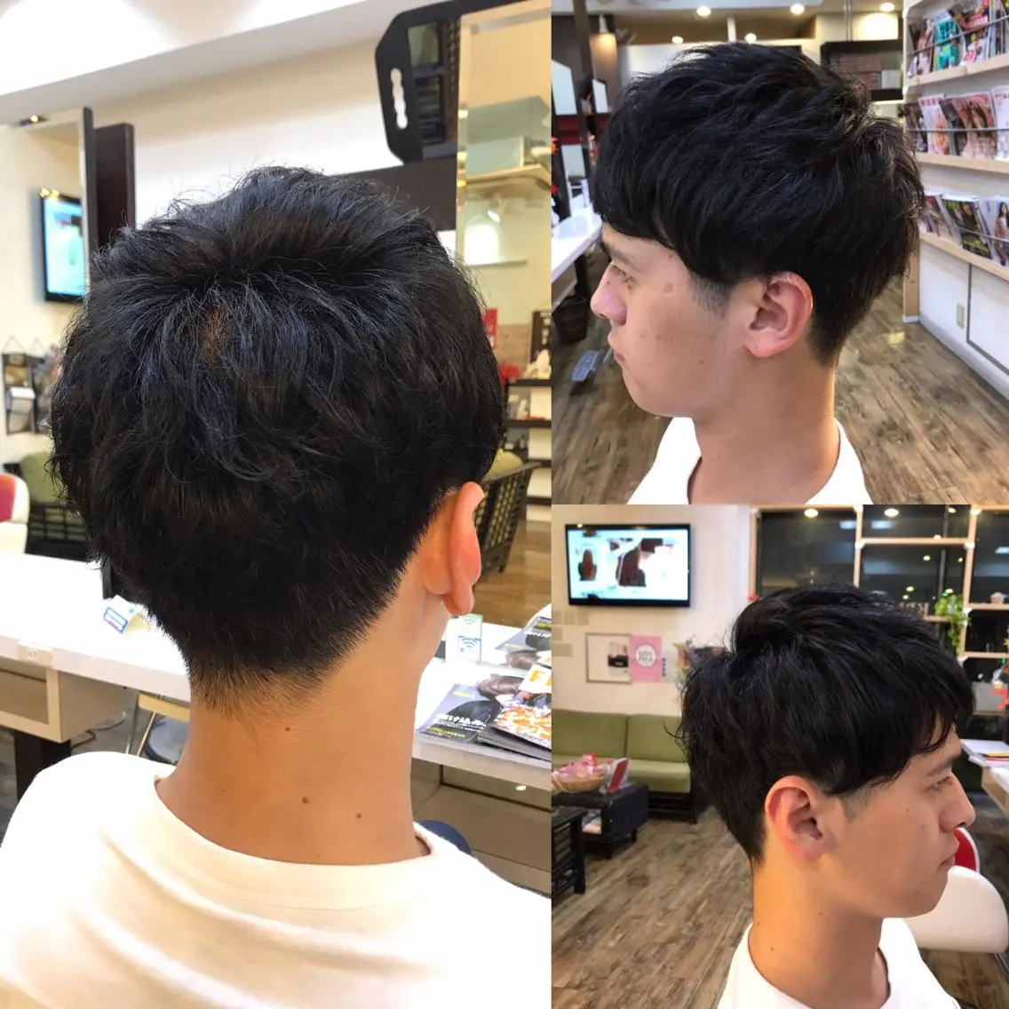 ショート メンズ ショートヘア カット 赤羽、髪質改善サロン 吉野リョウスケのヘアスタイル