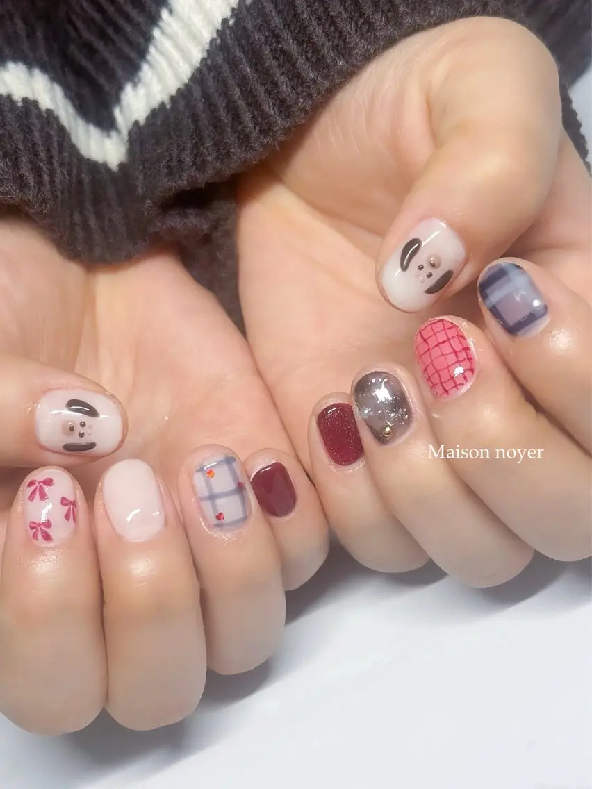 ネイル ハンドネイル Maison noyerのネイルデザイン
