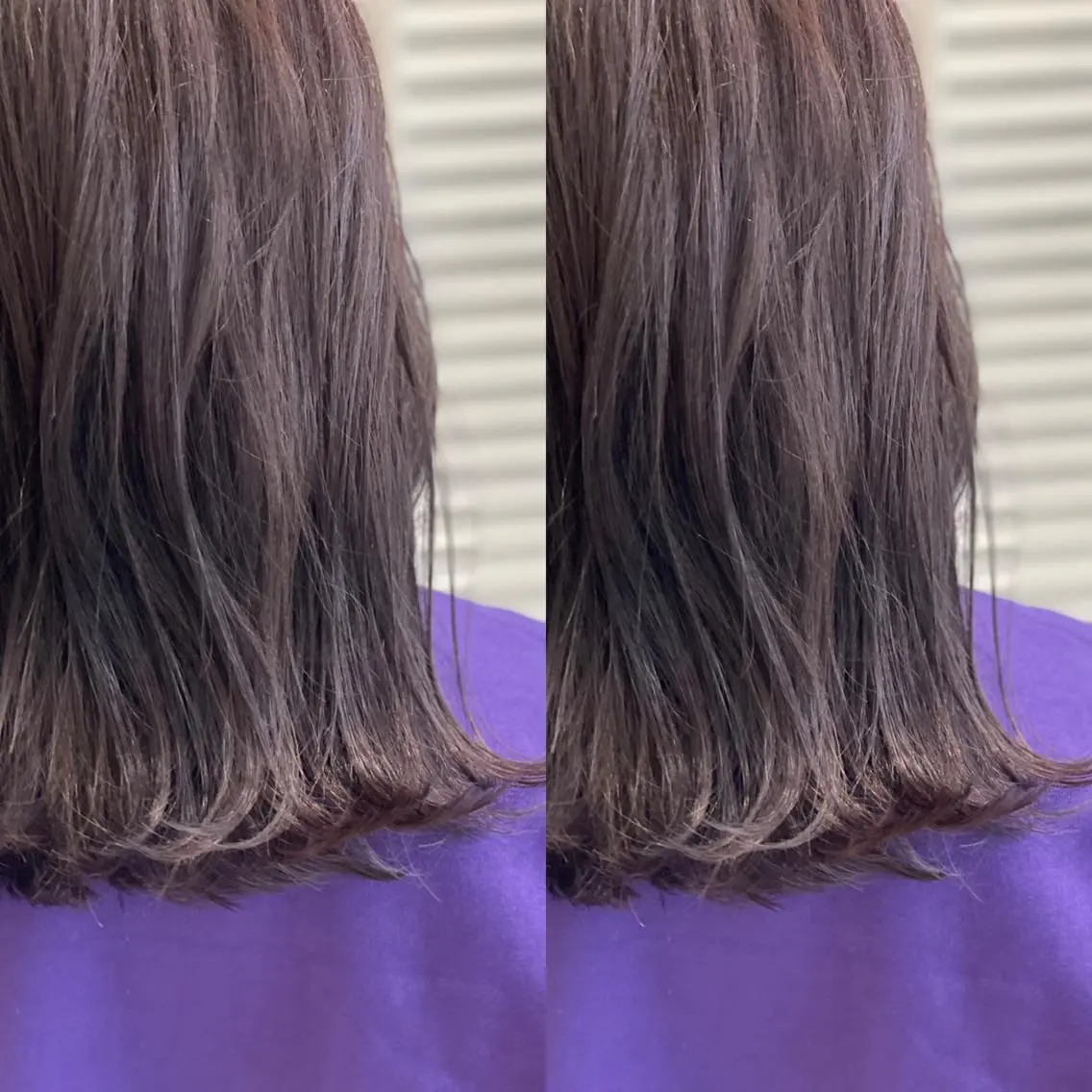 セミロング カラー Snaly カラー特化ページのヘアスタイル