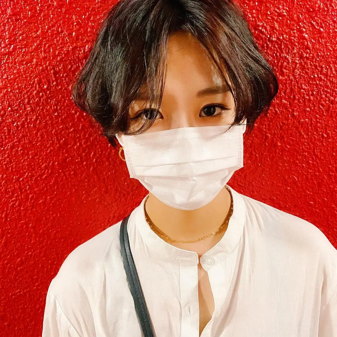 ショート カラー 中川 竜誠のヘアスタイル