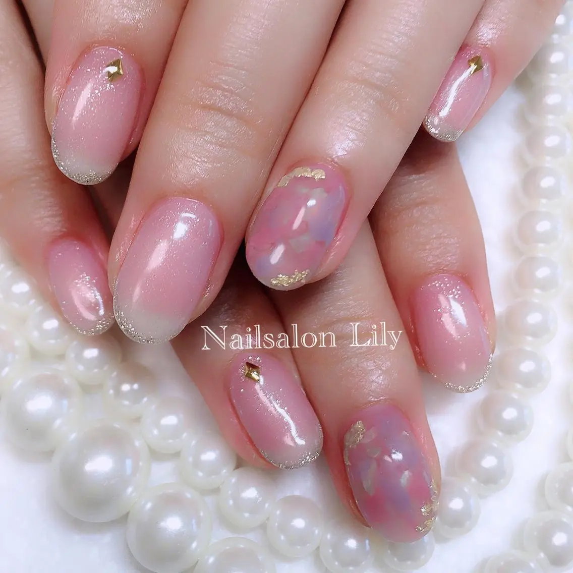 ネイル アートネイル Lily*nail 🌻Mii🌻のネイルデザイン
