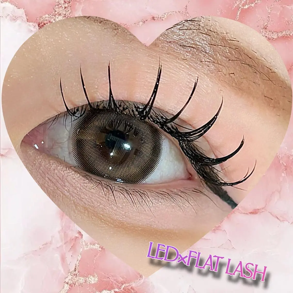 マツエク・マツパ ai__lash__ artistのマツエク・マツパデザイン