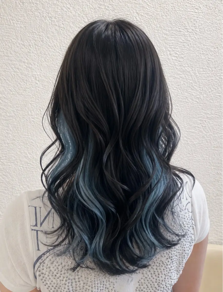 セミロング ヘアカラー ✨盛れ×似合わせ💞 matsuri🌱のヘアスタイル