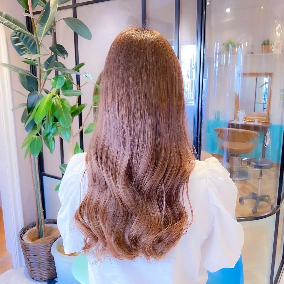 ロング カラー ヘアカラー トリートメント 🇰🇷韓国レイヤー 錦糸町【北山謙三】のヘアスタイル
