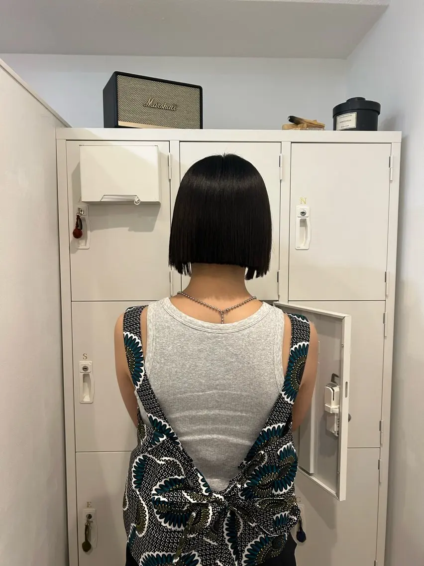 ［平日限定Ｊrクーポンケア付き🎀］似合わせボブカット✂︎+aujuatreatment🌱の写真