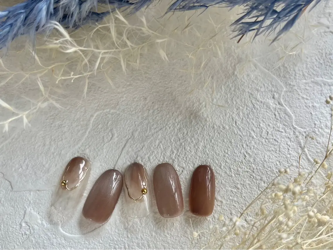 ネイル オーロラネイル 入学式 フットネイル フレンチネイル ジェルネイル ハンドネイル mogunail &blowのネイルデザイン