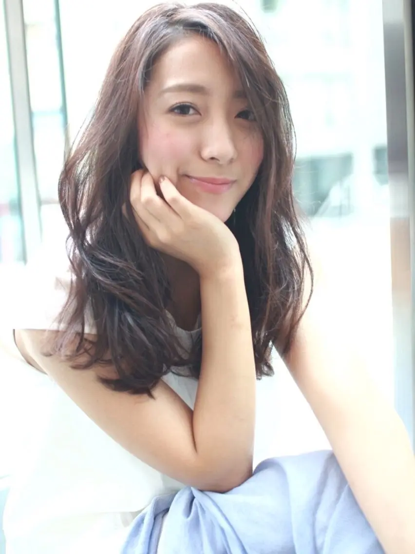 ロング Endearing 🌟銀座のヘアスタイル