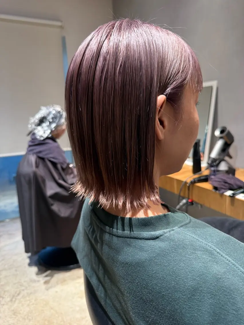 💇‍♀️✨ジュニアスタイリスト限定✨💇‍♂️カット＋透明感カラー🪞(白髪染めOK)¥5000※ブリーチは含みませんの写真