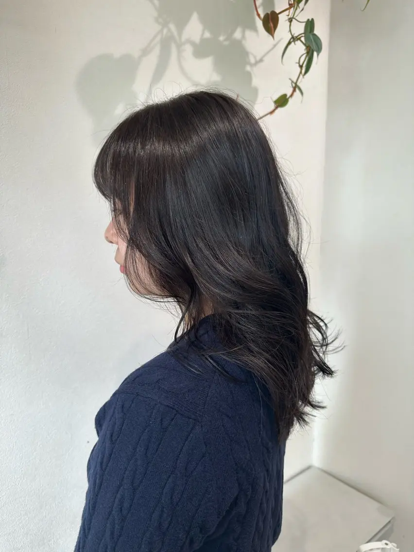 ロング カラー カット ヘアカラー モテhair♡.* マツエク/さくら🍨のマツエク・マツパデザイン