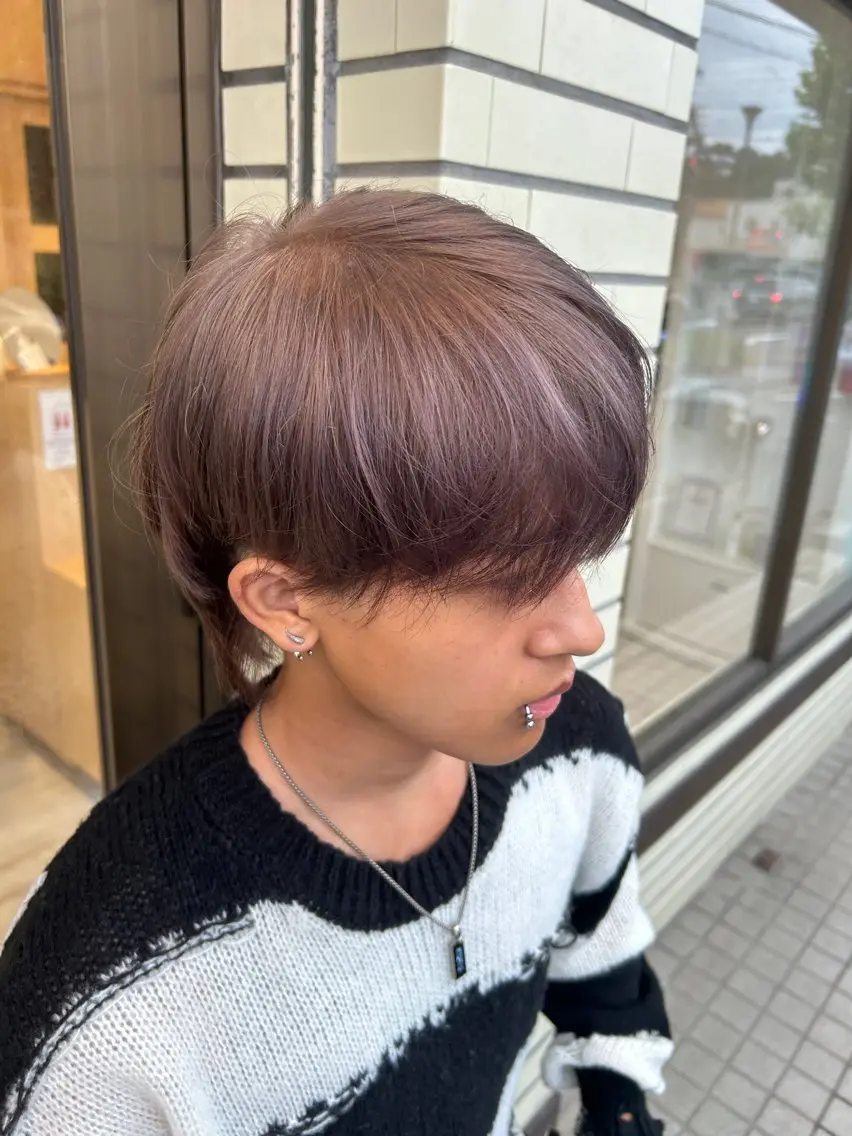 カラー Hattori Ryukiのヘアスタイル